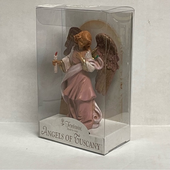 Fontanini Bianca Angels Of Tuscany #59511 Christmas Nativity 2002 Made In Italy - Picture 2 of 6